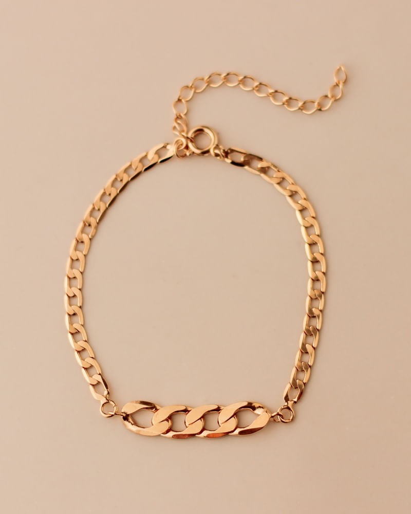 pulseira duo grumet banho ouro 18k-1